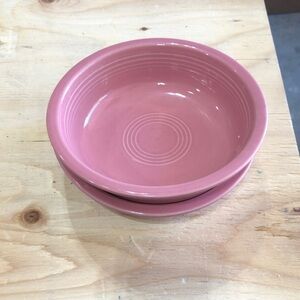 Fiesta/Homer Laughlin Rose Coupe Bowl